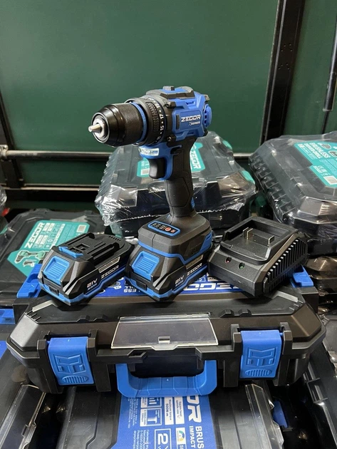 青黒コンプレックス 青黒セキュリティ Купити Шурупокрут акумуляторний ZEGOR CDAX-21BL (2акум.21В 2Аг