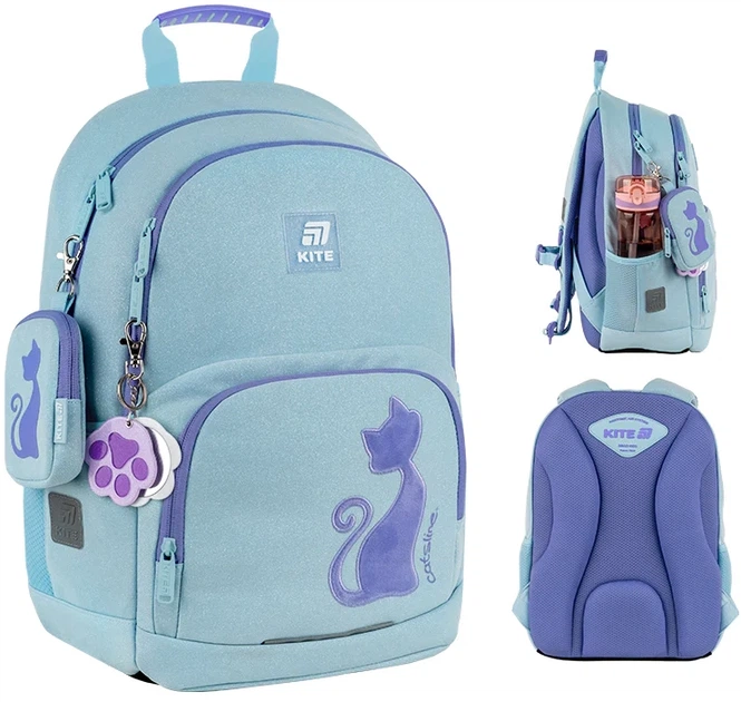Шкільний набір Kite Education Catsline 3 предмети (SET_K25-585M-1) - зображення 2