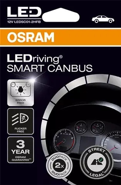 Moduł CAN OSRAM LEDriving H7 Smart Canbus LEDSC01 (4062172176439) - obraz 4