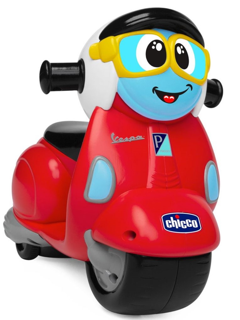 Zdalnie sterowany motocykl z kierownicą Chicco Vespa Primavera (8058664121113) - obraz 7