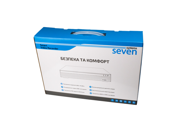 IP-відеореєстратор SEVEN IR-7209-4PAI - изображение 4