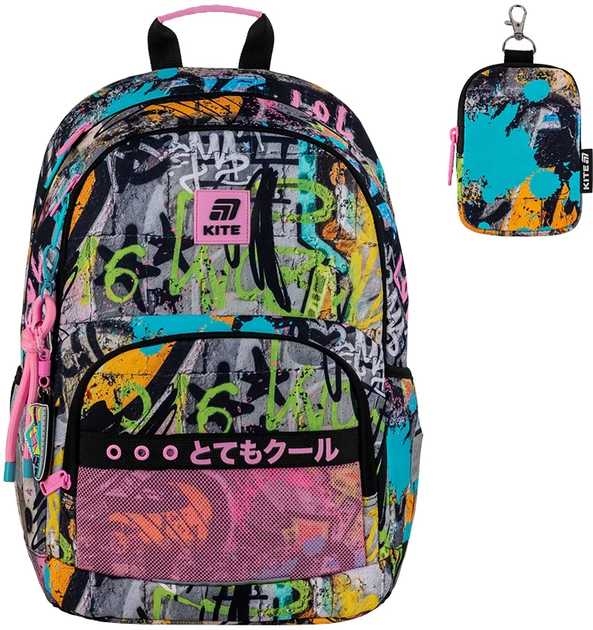 Шкільний набір Kite Education Street Art 3 предмети (SET_K25-585M-3) - зображення 4