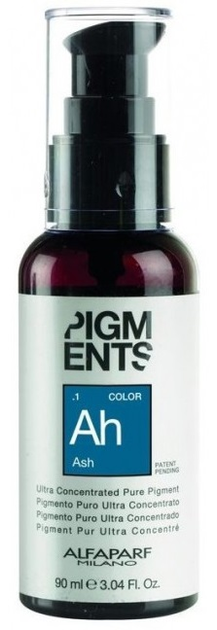 Пігмент для волосся Alfaparf Pigments ультра концентрований Pure Ash Синій 90 мл (8022297059273) - зображення 1