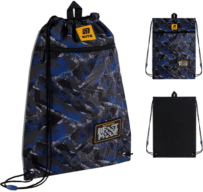 Шкільний набір Kite Education Beast Mode 3 предмети (SET_K25-700M-4) - зображення 13