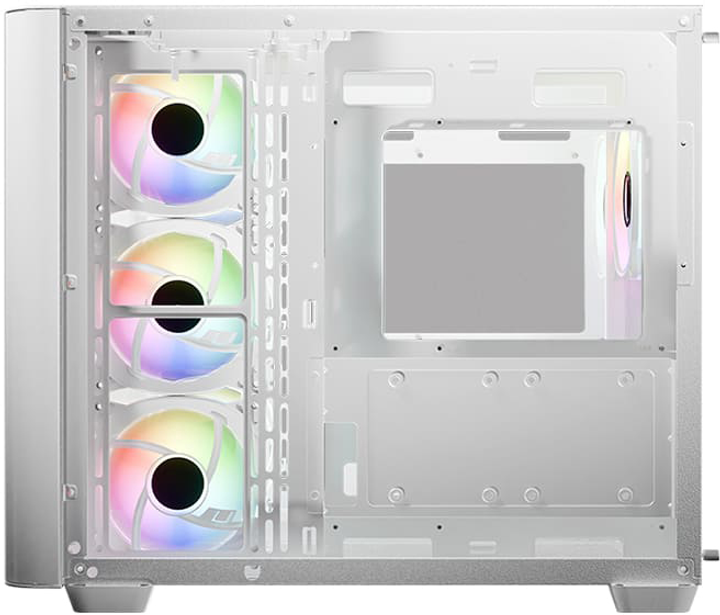 Obudowa LC-Power Gaming 8001W Pro-White Black (LC-8001W-ON) - obraz 9