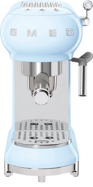 Ekspres do kawy kolbowy Smeg 50'S RETRO STYLE ECF01PBEU - obraz 2