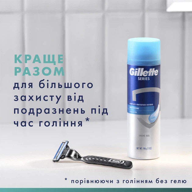 マレット　3ペア Станок для гоління чоловічий (Бритва) Gillette Mach3 з 2 змінними