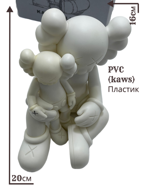 Статуэтка KAWS x HOLIDAY CHANGBAI MOUNTAIN FIGURE SNOWY x WHITE 400% 20 см Brian Donnelly Декор - Фото 2 Статуэтка KAWS x HOLIDAY CHANGBAI MOUNTAIN FIGURE SNOWY x WHITE 400% 20 см Brian Donnelly Декор - изображение 2