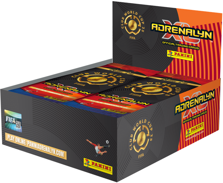 Zestaw kart Panini Adrenalyn XL FIFA365 Club World Cup 25 Fat Pack Box (10 fat packs) (8051708022865) - obraz 1