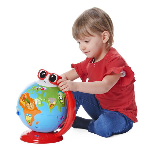 Interaktywny mówiący globus edukacyjny Chicco Edu4You Montessori (8058664159789) - obraz 7