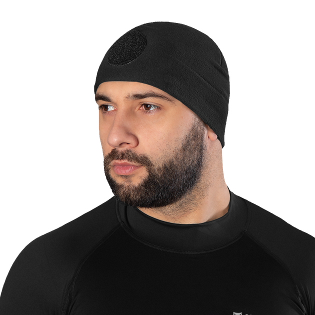 Шапка Camotec Beanie 3.0 Himatec 100 Police чорний S (8647(S)) - зображення 5