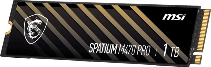 Dysk SSD MSI Spatium M470 Pro 1TB M.2 2280 NVMe PCIe 4.0 x4 3D NAND TLC (S78-440L0J0-P83) - obraz 2
