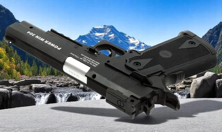 Пневматичний пістолет Borner 304 Power Win (Colt 1911) Корпус - полімер - зображення 7