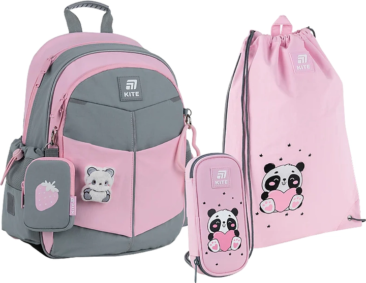 Шкільний набір Kite Education Panda 3 предмети (SET_K25-771S-1) - зображення 1