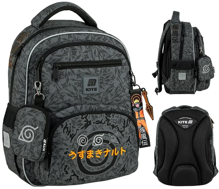 Шкільний набір Kite Education Naruto Shippuden 3 предмети (SET_NR25-773M) - зображення 2