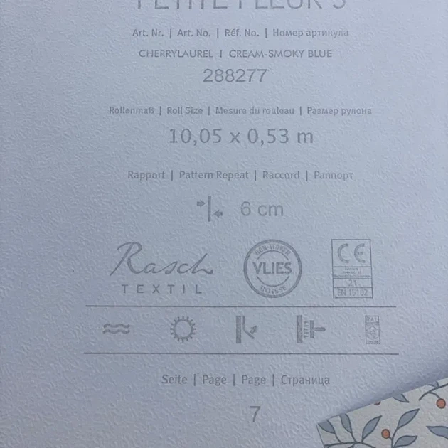 Шпалери Rasch Textil Petite Fleur 5 288277 - зображення 3