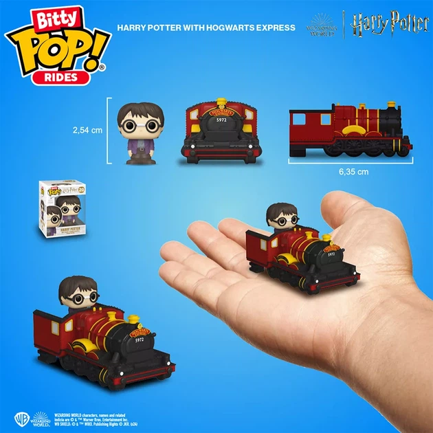 Набор фигурок POP! Bitty Ride Гарри Поттер и Хогвартский эксперс (83622) - изображение 3