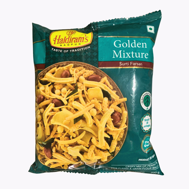 Снек Золотая смесь Golden Mixture 200г Haldiram's 8904004417531 - Фото 1 Снек Золотая смесь Golden Mixture 200г Haldiram's 8904004417531 - изображение 1