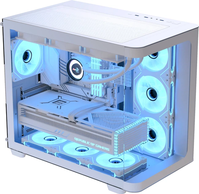 Корпус AeroCool P500C-G-WT-v1 White (4711530960509) - зображення 2