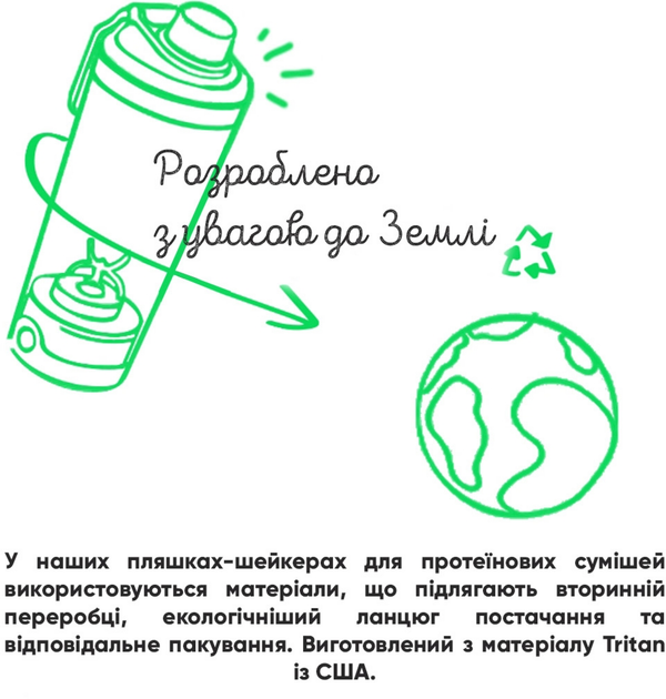 Електричний шейкер VOLTRX Gallium 600 мл Tritan Green (Gallium_Green) - зображення 17