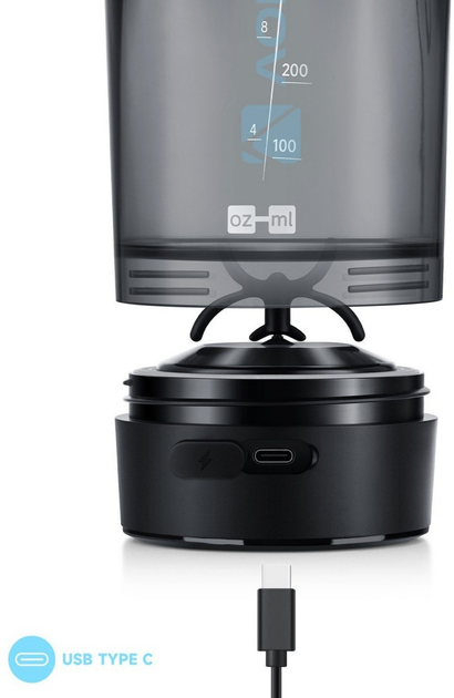 Електричний шейкер VOLTRX Gallium 600 мл Tritan Blue (Gallium_Blue) - зображення 14