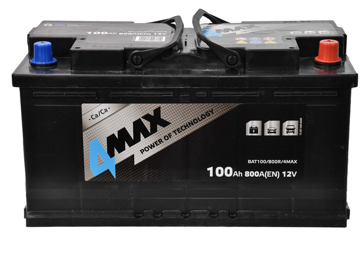Акумулятор 4Max (BAT100800R4MAX) - Фото 1 Акумулятор 4Max (BAT100800R4MAX) - зображення 1