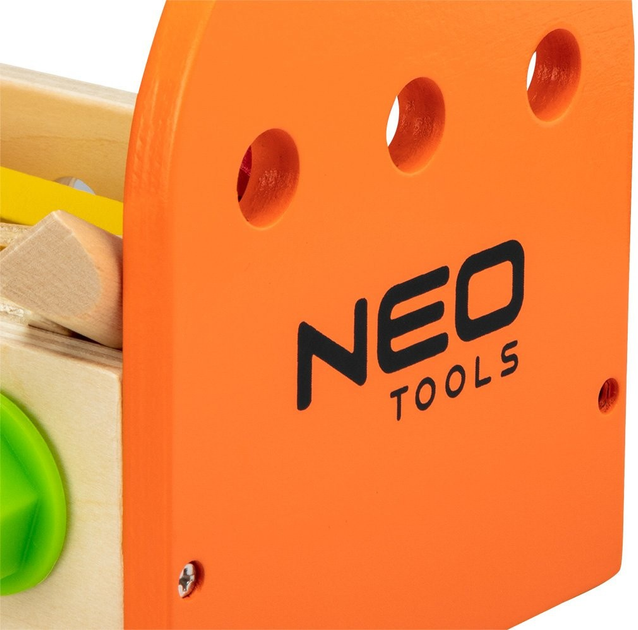 Ігровий набір NEO Tools набір дерев'яних інструментів для дітей GD022 (5907558483130) - зображення 7