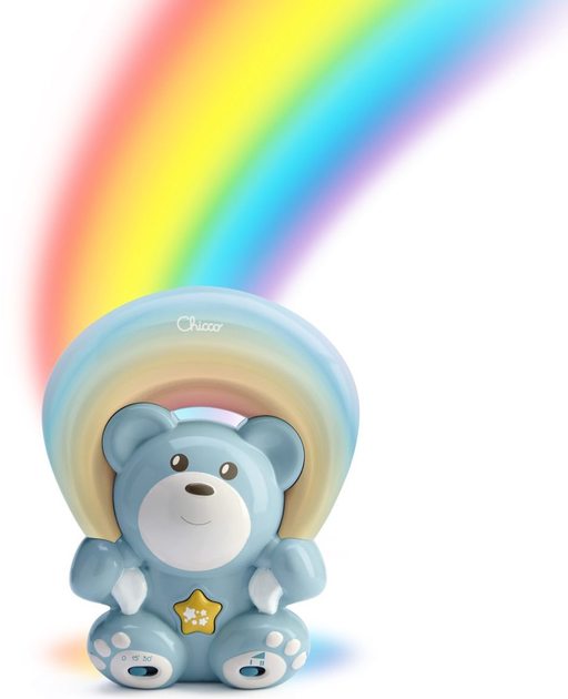 Нічник проектор Chicco First Dreams Веселковий Ведмедик Синій (8058664143313) - зображення 4