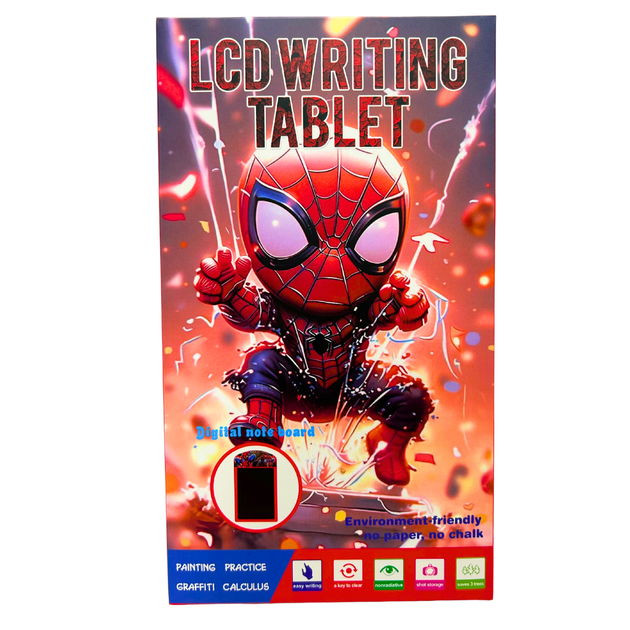 Планшет для рисования детский LCD Супергерой 15х27см WZ-8106 - изображение 2