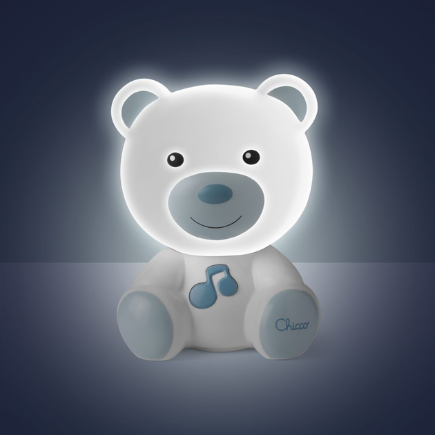 Нічник Chicco First Dreams Ведмедик Синій (8058664111398) - зображення 4