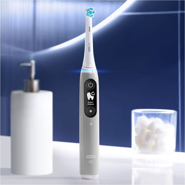 Elektryczna szczoteczka do zębów Oral-B iO 6N Szara + Brush Head + TC - obraz 2