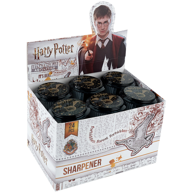 Набір точилок 24 шт. Точилка з контейнером Kite Harry Potter HP23-117 4063276101884 - Фото 2 Набір точилок 24 шт. Точилка з контейнером Kite Harry Potter HP23-117 4063276101884 - изображение 2