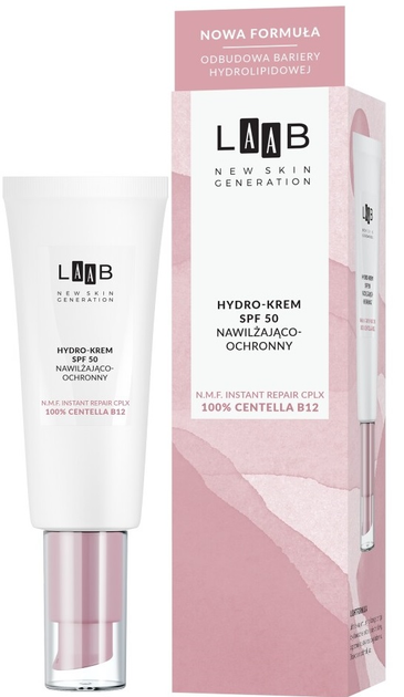 Krem do twarzy z filtrem SPF AA Cosmetics Laab nawilżający 40 ml (5900116104980) - obraz 2