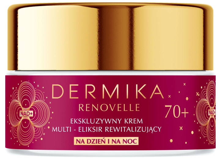 Krem do twarzy Dermika Renovelle Multi Eliksir 70+ rewitalizujący 50 ml (5902046771089) - obraz 2