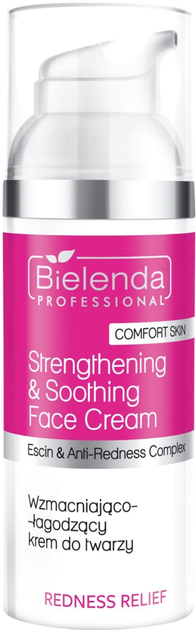 Крем для обличчя Bielenda Professional Redness Relief заспокійливий проти куперозу 50 мл (5902169062743) - зображення 1