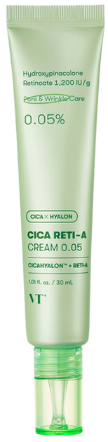 Крем для обличчя VT Cosmetics Cica Reti-A для розширених пор 30 мл (8809695677243) - зображення 1