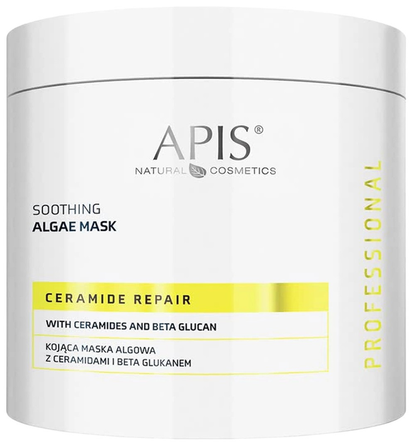 Маска для обличчя з водоростей Apis Professional Ceramide Repair заспокійлива з керамідами та бета-глюканом 200 г (5901810051952) - зображення 1