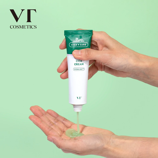 Крем для обличчя VT Cosmetics Cica заспокійливий 50 мл (8809559622679) - зображення 3