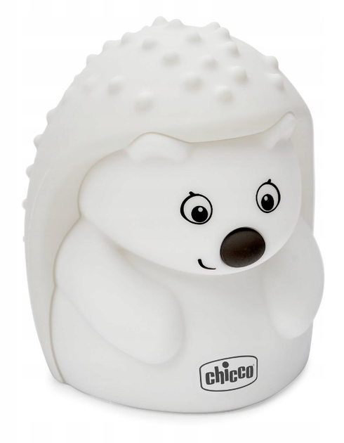 Нічник Chicco Sweet Lights Їжачок Білий (8058664138289) - зображення 3