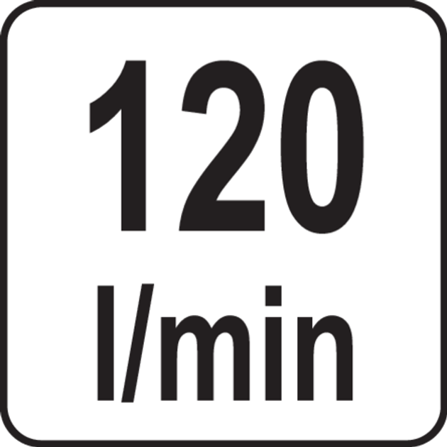 Klucz udarowy pneumatyczny YATO 1/2", 1000 Nm, 6.3 Bar 120 l/min (YT-09528) - obraz 6