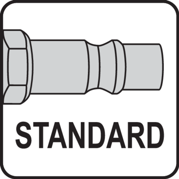 Klucz udarowy pneumatyczny YATO 1/2", 1000 Nm, 6.3 Bar 120 l/min (YT-09528) - obraz 9