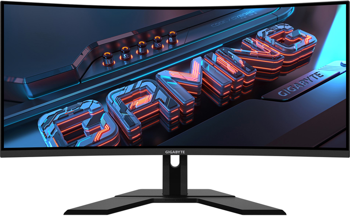 Монітор 34" Gigabyte G34WQCP Gaming Monitor (G34WQCP EK) - зображення 1