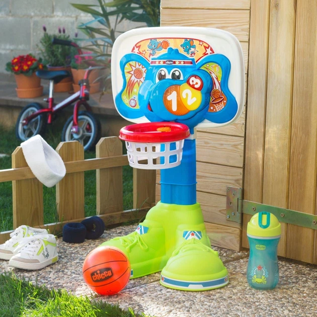 Koszykówka dla dzieci Chicco Fit & Fun z efektami świetlnymi i dźwiękowymi 58 cm (8058664087303) - obraz 19