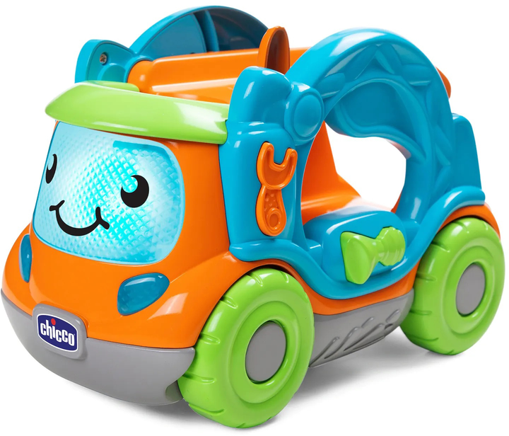  Wesoła elektroniczna ciężarówka Chicco Turbo Ball Rolling Truck (8058664145034) - obraz 3
