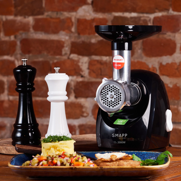 М'ясорубка SMAPP 489.8 Чорна - зображення 3
