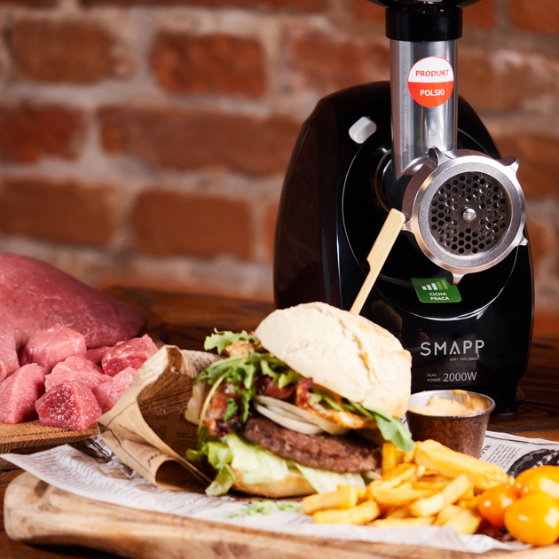 М'ясорубка SMAPP 489.8 Чорна - зображення 4