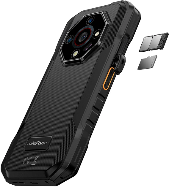 Мобільний телефон Ulefone Armor X32 6/128GB Black (6975326662383) - зображення 6