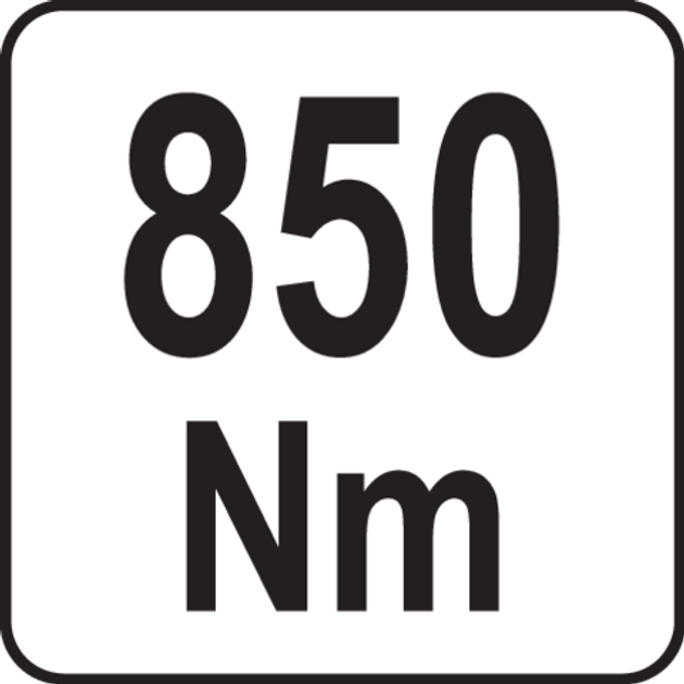 Klucz udarowy pneumatyczny YATO 1/2" 850 Nm (YT-09525) - obraz 9