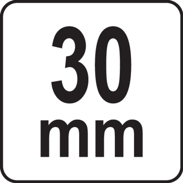 Klucz oczkowy YATO odgięty z grzechotką 30 mm (YT-02387) - obraz 5