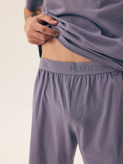 Piżama męska z szortami i krótkim rękawem letnia bawełniana Henderson Daft 42626-95X 3XL Granatowa (5903972398944) - obraz 6